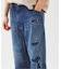＜Relume Jeans＞リメイク ライトオンス デニムペインターパンツ
