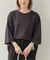 コットンシルケットバイオショートTEE
