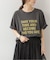メッセージロゴTシャツ