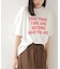 メッセージロゴTシャツ