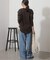 【Hanes×relume】別注Newワッフルヘンリーネックプルオーバー