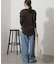 【Hanes×relume】別注Newワッフルヘンリーネックプルオーバー