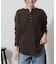 【Hanes×relume】別注Newワッフルヘンリーネックプルオーバー