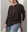 【Hanes×relume】別注Newワッフルヘンリーネックプルオーバー