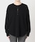 【Hanes×relume】別注Newワッフルヘンリーネックプルオーバー