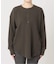 【Hanes×relume】別注Newワッフルヘンリーネックプルオーバー