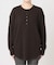 【Hanes×relume】別注Newワッフルヘンリーネックプルオーバー
