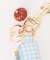 【HASHIBAMI/ハシバミ】ギンガムチェックリップチャーム