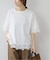 バテンレーストリムTシャツ