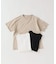 シング ファブリック クルーネック Tシャツ