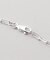 【Artisav/アルティサヴ】silver rectangular chain bracele：ブレスレット
