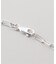 【Artisav/アルティサヴ】silver rectangular chain bracele：ブレスレット