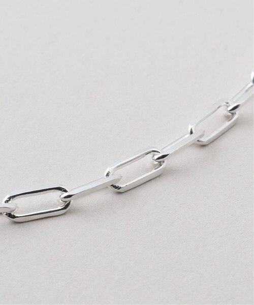 ジャーナルスタンダード シルバーブレスレット Artisav/アルティサヴ】silver rectangular chain bracele
