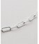 【Artisav/アルティサヴ】silver rectangular chain bracele：ブレスレット