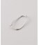 【Artisav/アルティサヴ】  silver earring large oval：ピアス