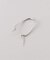 【Artisav/アルティサヴ】  silver earring large oval：ピアス
