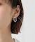 【Artisav/アルティサヴ】 silver hoop earring round：ピアス