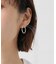 【Artisav/アルティサヴ】 silver hoop earring round：ピアス