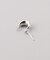 【Artisav/アルティサヴ】 silver hoop earring  small：ピアス
