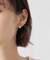 【Artisav/アルティサヴ】 silver hoop earring  small：ピアス