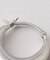 【Artisav/アルティサヴ】 silver hoop earring medium：ピアス