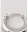 【Artisav/アルティサヴ】 silver hoop earring medium：ピアス