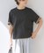 コットンカバーリングシアーTシャツ