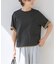 コットンカバーリングシアーTシャツ