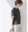 コットンカバーリングシアーTシャツ
