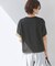 コットンカバーリングシアーTシャツ