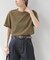 コットンカバーリングシアーTシャツ