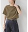コットンカバーリングシアーTシャツ