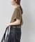 コットンカバーリングシアーTシャツ