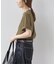 コットンカバーリングシアーTシャツ