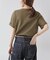 コットンカバーリングシアーTシャツ