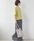 コットンカバーリングシアーTシャツ