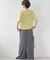 コットンカバーリングシアーTシャツ