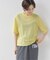 コットンカバーリングシアーTシャツ