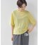 コットンカバーリングシアーTシャツ