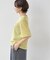 コットンカバーリングシアーTシャツ