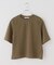 コットンカバーリングシアーTシャツ