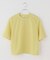 コットンカバーリングシアーTシャツ
