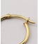 【Artisav/アルティサヴ】 silver GP hoop earring：ピアス
