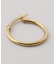 【Artisav/アルティサヴ】 silver GP hoop earring：ピアス