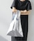 《追加2》【BAGGU/バグー】STANDARD BAGGU メタリック：トートバッグ