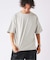 トップメランジ スリット Tシャツ