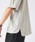 トップメランジ スリット Tシャツ