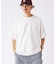 トップメランジ スリット Tシャツ