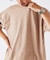 トップメランジ スリット Tシャツ