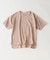 トップメランジ スリット Tシャツ